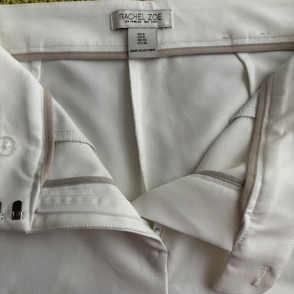Rachel Zoe stretch white pants - Picture 2 of 3